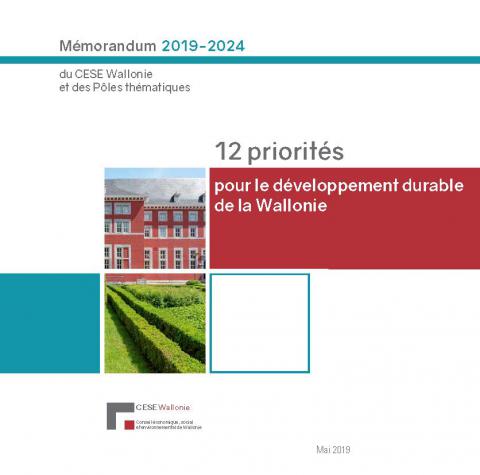 12 priorités pour le développement durable de la Wallonie
