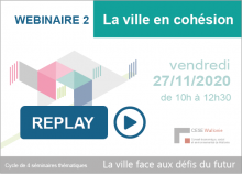 Webinaire "La ville en cohésion" 