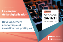 26/11/2021 - Les enjeux de la digitalisation