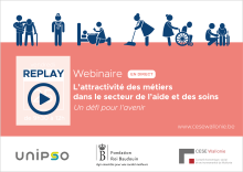 Webinaire "L'attractivité des métiers dans le secteur de l'aide et des soins"