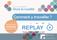 Webinaire "Vivre la ruralité : comment y travailler ?"