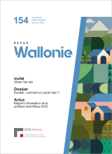 Revue Wallonie 154