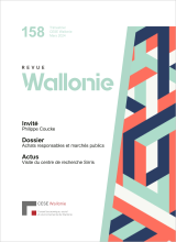 Revue Wallonie 158